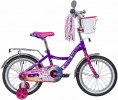 Велосипед 16' NOVATRACK LITTLE GIRLZZ фиолетовый 167GIRLZZ.VL9